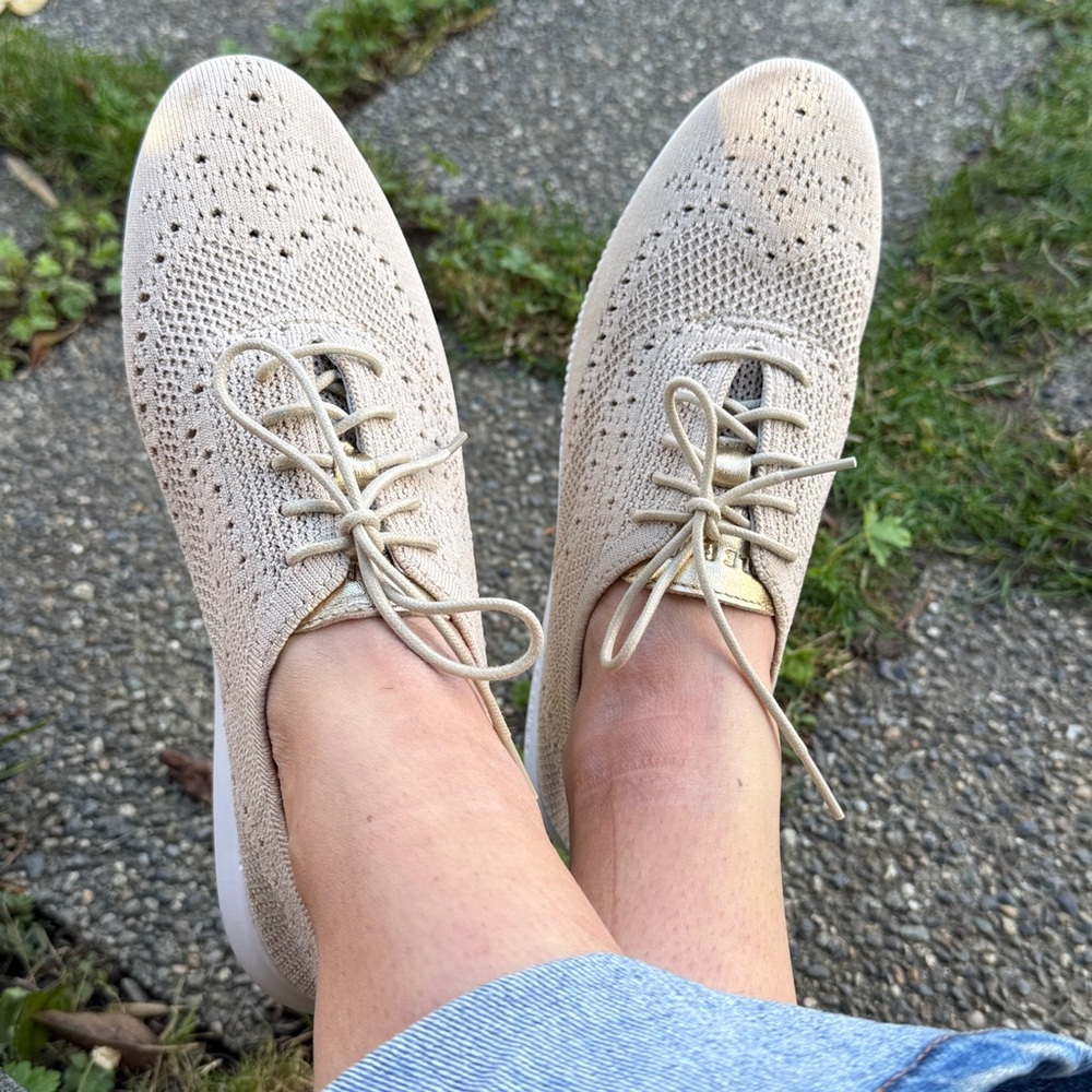 COLE HAAN 2.ZERØGRAND Stitchlite™ Wingtip Oxfords Size 9.5